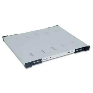 Triton Polička s perforací 1U/750mm (RAC-UP-750-A4) šedá
