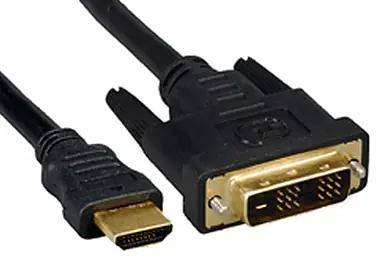 Gembird kabel HDMI-DVI / M-M / pozlacené kontakty
