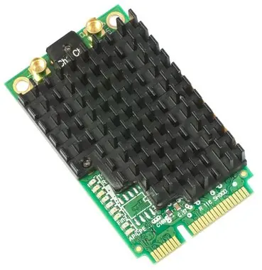 MikroTik R11e-5HacD / miniPCI-e karta / 802.11ac / 2x MMCX konektor