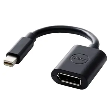 DELL redukce Mini DisplayPort (M) na DisplayPort (F) / černá