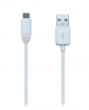 CONNECT IT kabel micro USB - USB 1 m bílá