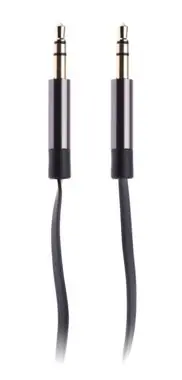 CONNECT IT CI-467 Wirez 3.5mm jack kabel (M) - (M) 2m černá / plochý