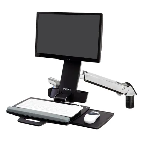 ERGOTRON StyleView Sit-Stand Combo Arm / Nástěnný držák LCD a klávesnice / doprodej