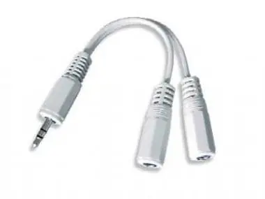 Gembird stereo jack samec -> 2x jack samice 10 cm / 3.5mm