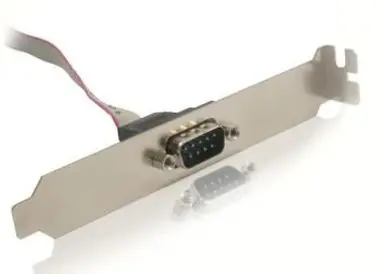 Gembird vývod RS232 (serial port) z MB na záslepku skříně / kabel 25cm / bulk