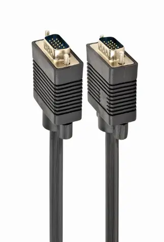 Gembird VGA HD kabel 15pin samec/15pin samec 1.8 m černá / dvojité stínění s ferity