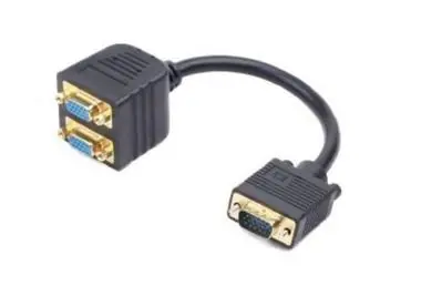 Gembird adaptér VGA (M) -> 2x VGA (F) / 20cm