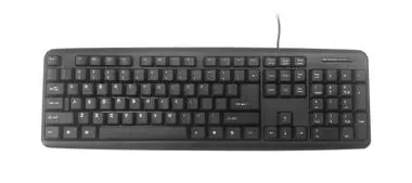 Gembird KB-U-103 (US) černá / standardní klávesnice / USB / US rozložení