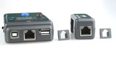 Gembird tester kabelů RJ45/RJ11 (UTP/STP) / USB AA/AB / LED diody
