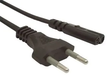 Gembird PC-184-VDE / kabel síťový napájecí 2pin Schuko / 1.8m
