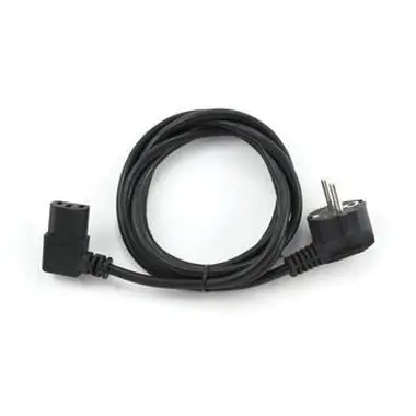 Gembird kabel síťový napájecí úhlový 90 stupňů / 1.8m