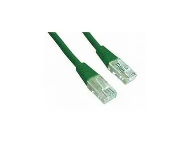 Gembird Patch kabel RJ45 1.5 m zelená / cat. 5e / UTP