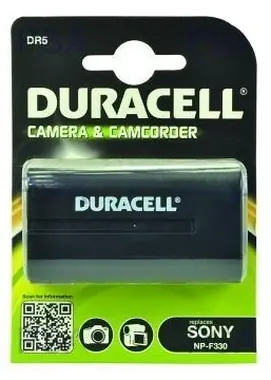 DURACELL Baterie - DR5 pro Sony NP-530 / černá / 2200 mAh / 7.2V