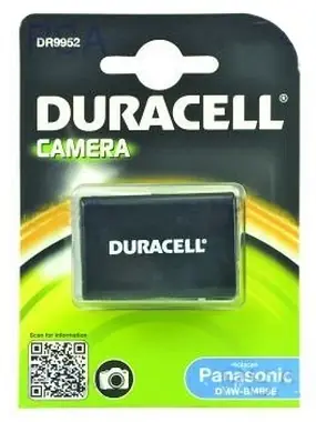 DURACELL Baterie - DR9952 pro Panasonic DMW-BMB9E / černá / 850 mAh / 7.4 V