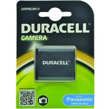 DURACELL Baterie - DRPBCM13 pro Panasonic DMW-BCM13 / černá / 1000mAh / 3.7V
