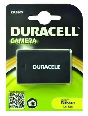 DURACELL Baterie - DR9900 pro Nikon EN-EL9 / šedá / 1050 mAh / 7.4V