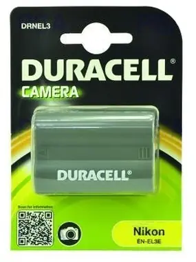DURACELL Baterie - DRNEL3 pro Nikon EN-EL3 / černá / 1400 mAh / 7.4 V