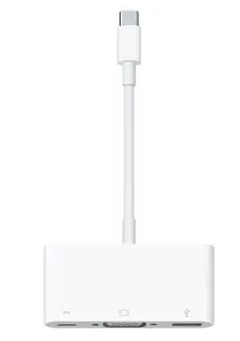 Apple USB-C VGA Multiport Adapter / bílý
