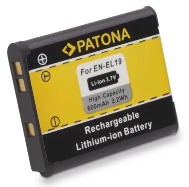 PATONA baterie pro foto Nikon ENEL / 19 600mAh