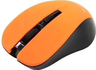 CANYON CNE-CMSW1O / optická bezdrátová / 800/1000/1200 dpi / USB / oranžová / doprodej