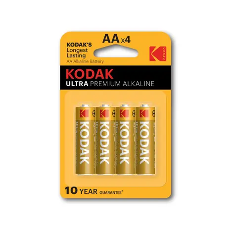 KODAK ULTRA DIGITAL alkalické baterie AA / 4ks / blister