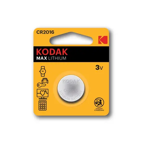 Kodak ULTRA malé lithiové baterie CR2016 / 1ks / blister