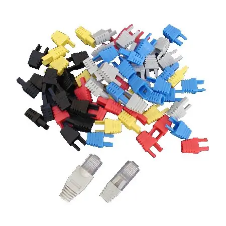 DATACOM Manžetka pro plug RJ45 černá