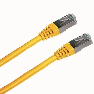 DATACOM Patch kabel FTP CAT5E 0.5m žlutá