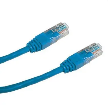 DATACOM Patch kabel UTP CAT5E 7m modrá