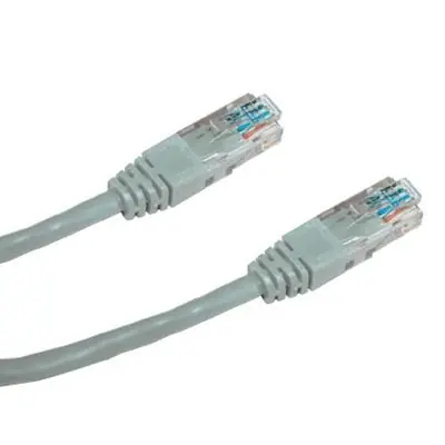 DATACOM Patch kabel UTP CAT5E křížený 20m šedá