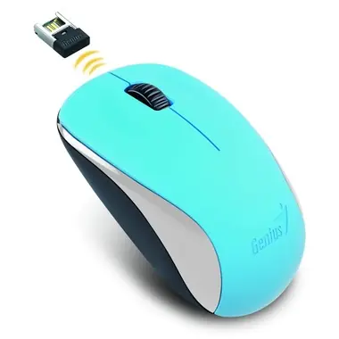 Genius NX-7000 modrá / 1200 dpi / Blue-Eye senzor / bezdrátová