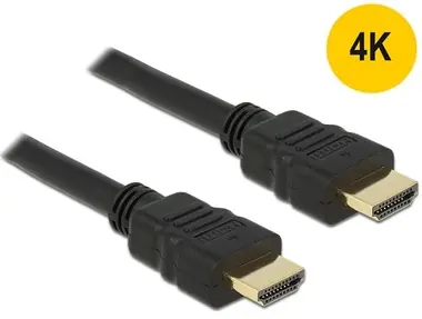 DeLock kabel High Speed HDMI s Ethernet – HDMI A samec > HDMI A samec 4K / 1 m