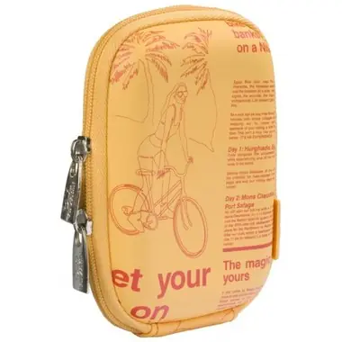 Riva Case 7023 žlutá Newspaper / pouzdro na fotoaparát