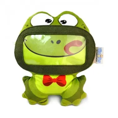 Wise Pet 900203 / hračka a obal na telefon / mini Frog