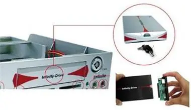 AeroCool Infinity Drive / hliníkový BOX pro 2.5