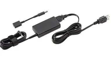 HP 45W Smart AC Adapter / pro notebook HP / černý
