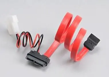 AKASA AK-CB050-40 / kabelová redukce ze slimline SATA na SATA a MOLEX napájení / 40cm