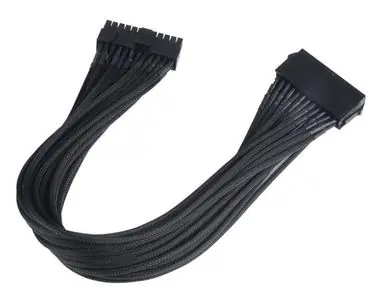 AKASA kabel prodlužovací FLEXA P24 / prodloužení napájecího 24pin kabelu pro MB/ 40cm