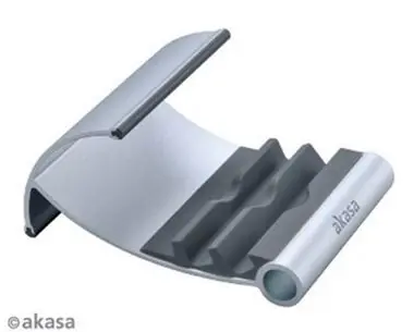 AKASA AK-NC054-GR Tablet and iPad stand / stojánek pro tablet i iPad / tři sledovací úhly / šedý