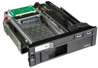 AKASA mobilní box Lokstor M51 pro 2,5