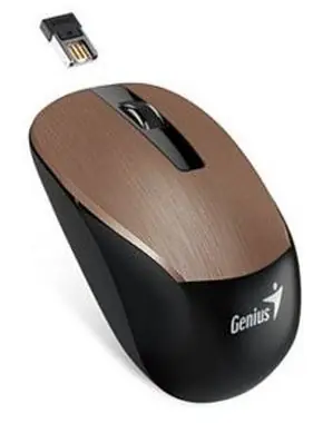 Genius NX-7015 / 1600 dpi / Blue-Eye senzor / bezdrátová / měděná