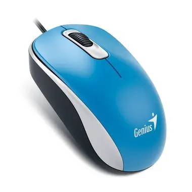 Genius DX-110 / Myš / drátová / 1000 dpi / USB / modrá / doprodej