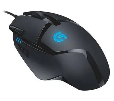 Logitech G402 Hyperion Fury / herní myš / USB / optický senzor / 4000dpi / 8 prog. tlačítek