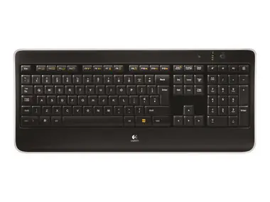 Logitech Wireless K800 Illuminated / Klávesnice / USB / DE