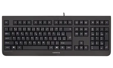 Cherry klávesnice KC 1000 / drátová / USB / černá / CZ+SK