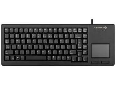 Cherry klávesnice G84-5500 s touchpadem / drátová / USB / ultralehká a malá / černá / EU / doprodej