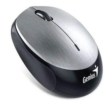 Genius NX-9000BT stříbrná / Bluetooth 4.0 / 1200 dpi / bezdrátová / dobíjecí baterie 