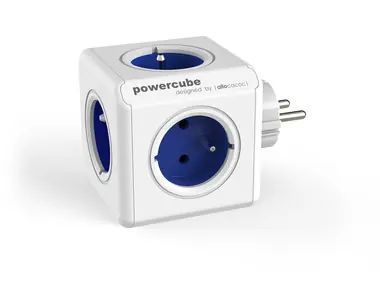 PowerCube Original modrá / 5 zásuvek