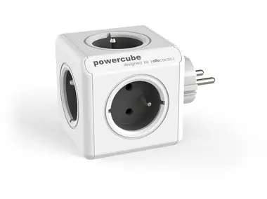 PowerCube Original šedá / 5 zásuvek