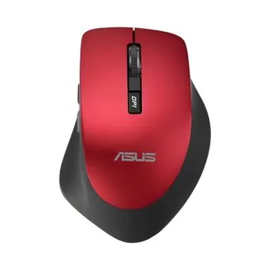 ASUS WT425 červená / bezdrátová optická myš / 1600dpi
